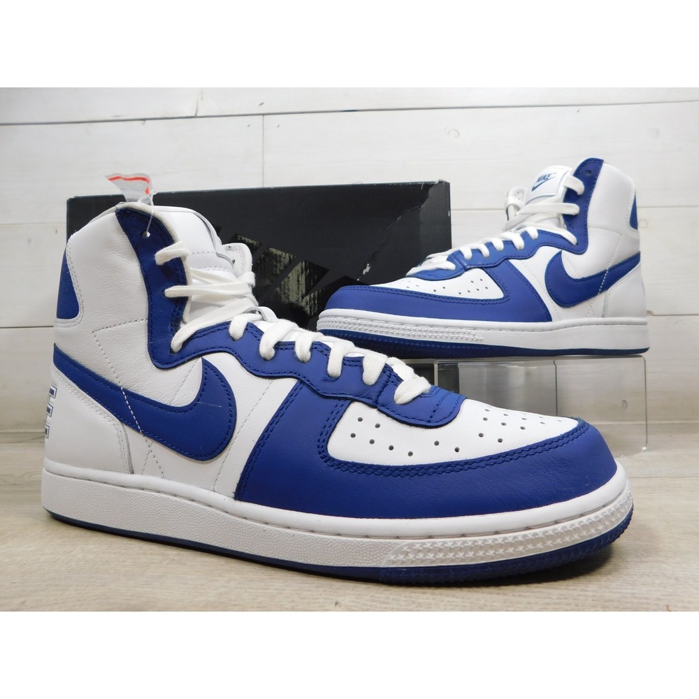 Nike Terminator High White Deep Royal Blue FD4159-100 Men's Size 10.5 New Box
